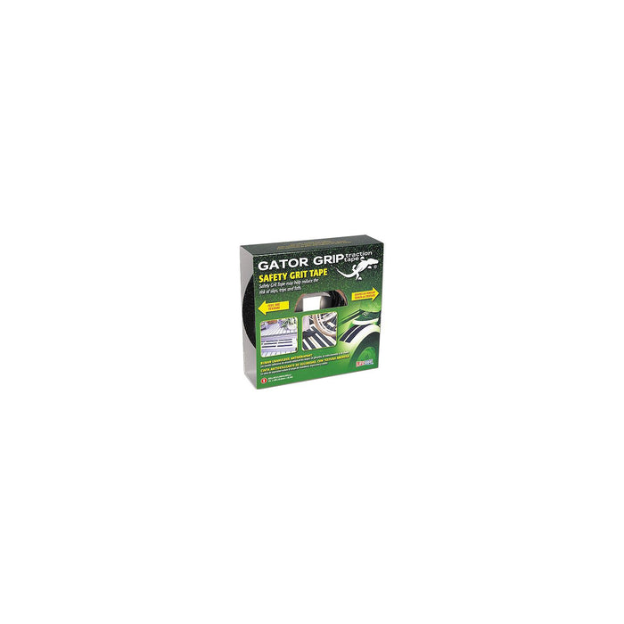 Lifesafe RE160 Gator Grip Anti-Slip Safety Grit Tape 4" x 60' Black