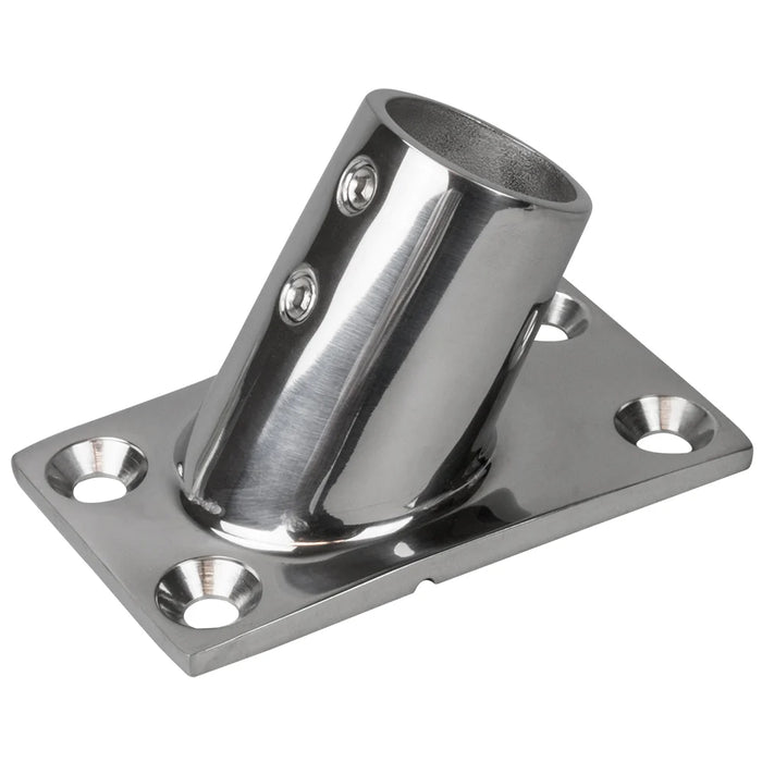 Sea-Dog 60 Degree Rail Base Fittings 316 Stainless Steel for 7/8 and 1 Inch Tubing