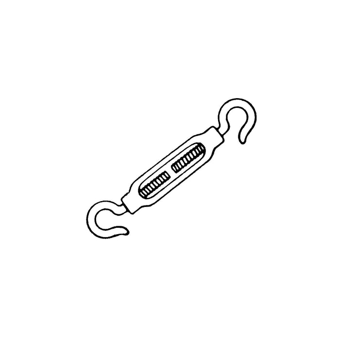 Larson Chas O 1301700 Hook & Hook Turnbuckle