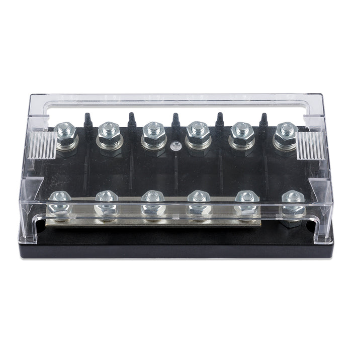 Portafusibles Mega Victron de 6 vías con barra colectora - 250 A