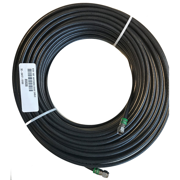 Cable coaxial RG-6 KVH de 50 pies para TV1, TV3, TV5, TV6 y UHD7 con extremos de conector