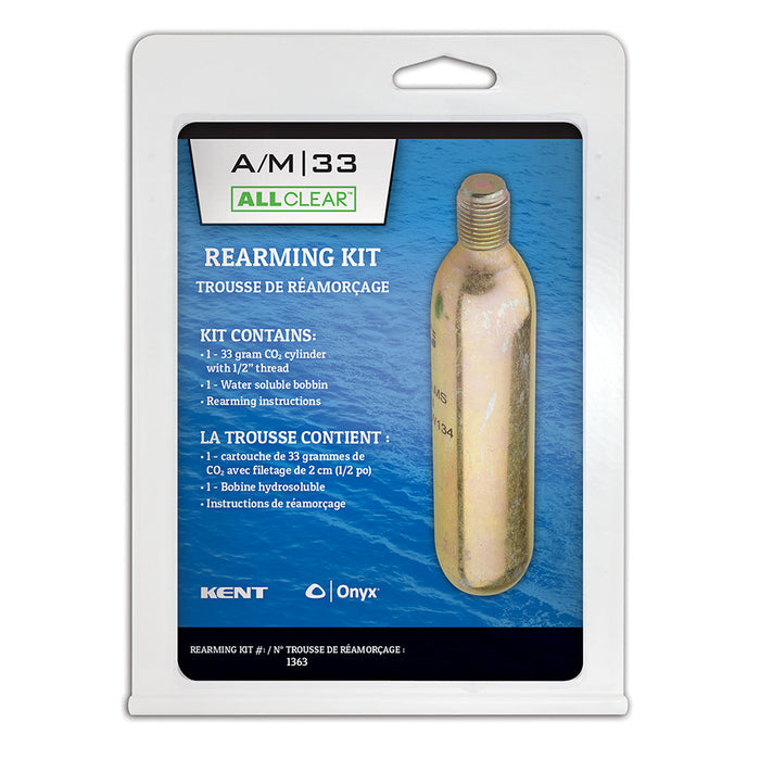 Kent 136300-701-999-19 Onyx Rearming Kit f/33 Gram A/M All Clear Vests