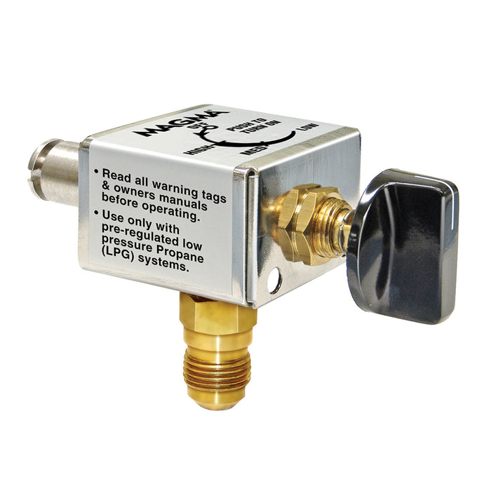 Magma LPG (Propane) Low Pressure Valve for 12" x 24" Grills
