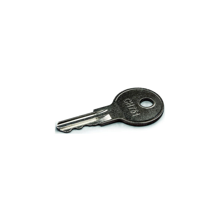 B&B Molders 94152 Replacement 751 Keys, Chrome, 2 Pack