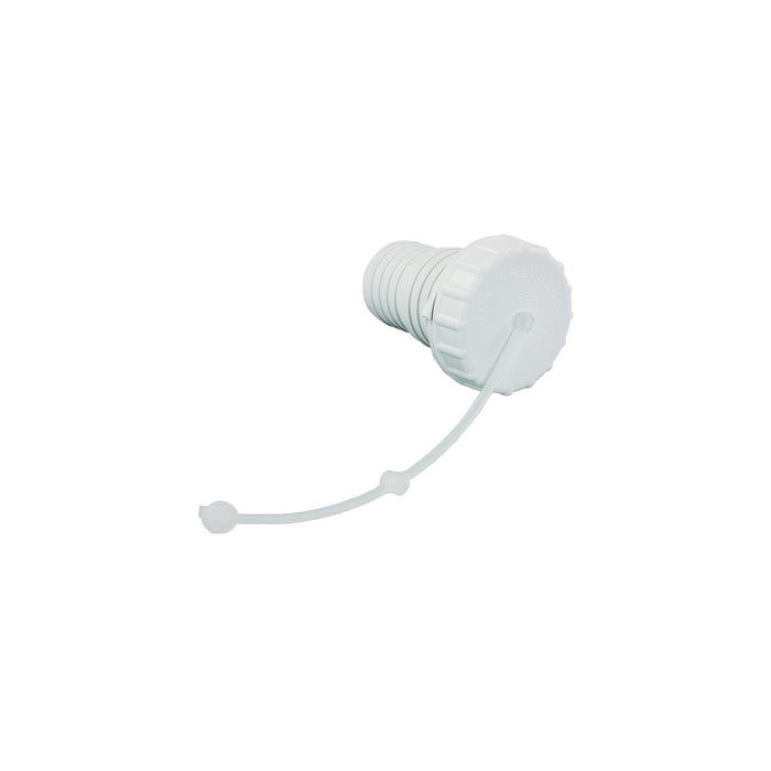 B&B Molders 94245 Gravity Water Fill Cap/Strap/Spout, Polar White