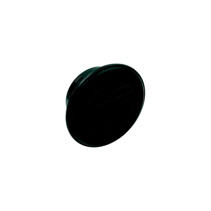 B&B Molders 94265 Thermovent Ducted Vent, 4" w/o Damper, Black