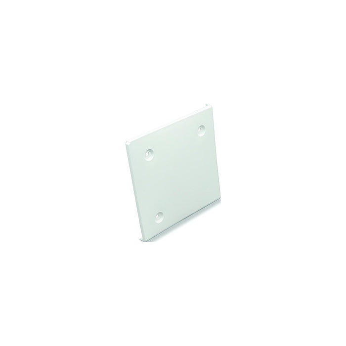 B&B Molders 94285 Square Slide Out Cap, 4.5" , Polar White