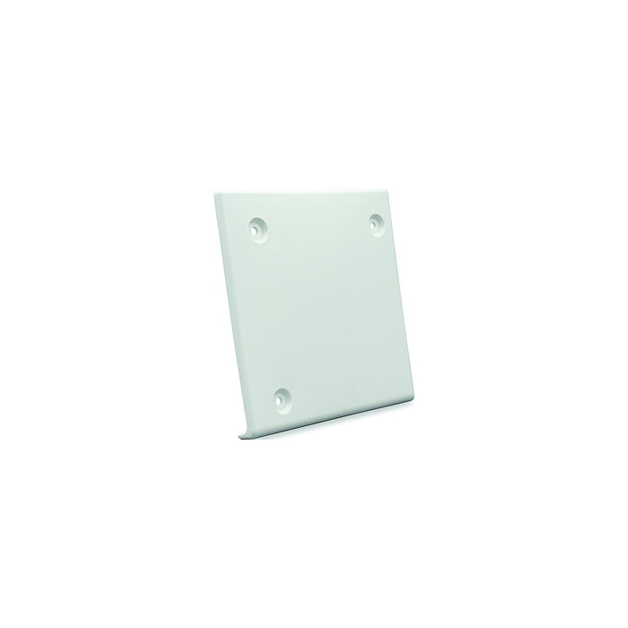 B&B Molders 94291 Square Corner Slide-Out Extrusion Cover4.75", Polar White