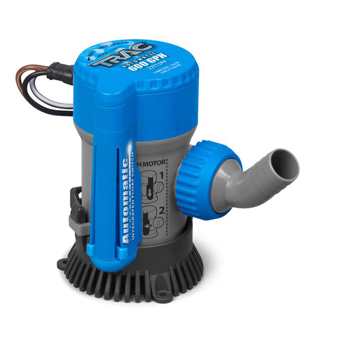 Bomba de achique para exteriores TRAC - 600 GPH - Automática