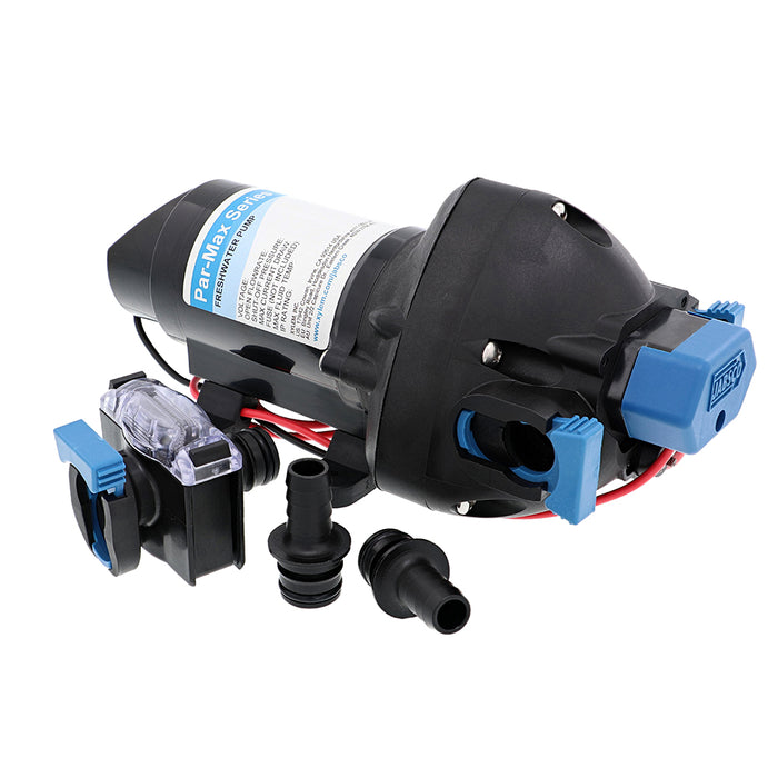 Bomba de presión de agua Jabsco Par-Max 3 - 24 V - 3 GPM - 25 PSI