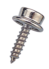 Sea Dog 299112-1 Sea-Dog Screw Snap Stud (#8 Screw), Nickel Plated Brass, 6 sets