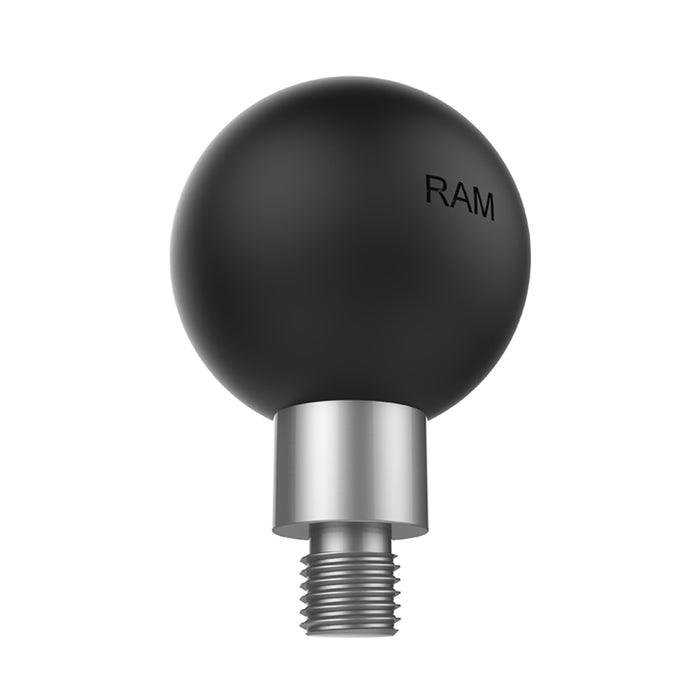 Adaptador de bola RAM Mount RAM® con poste roscado M10 X 1,25"