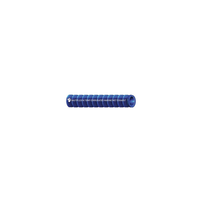 Shield 16-262-0344 Shields Marine Corrugated Blue Series 262 Silicone Water, Exhaust 12-1/2' Hose