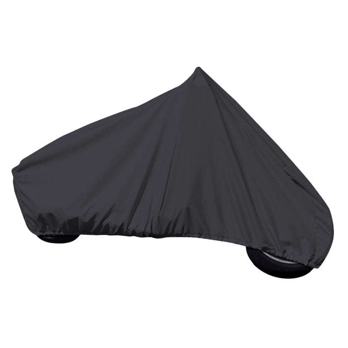 Cruiser para motocicleta Carver Sun-Dura con cubierta de parabrisas baja o sin ella - Negro
