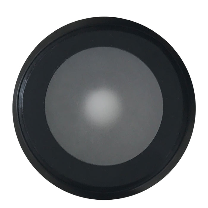 Lámpara empotrada Shadow-Caster serie DLX, carcasa negra, a todo color