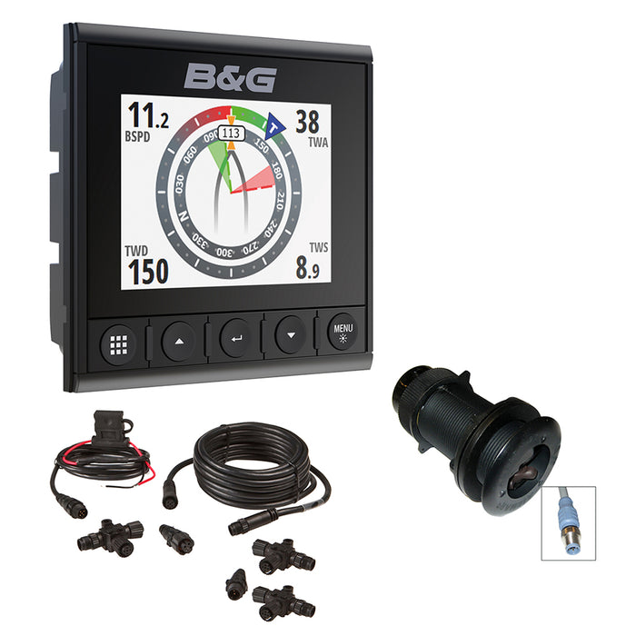 Paquete de sistema de velocidad y profundidad B&amp;G Triton² con transductor DST-810