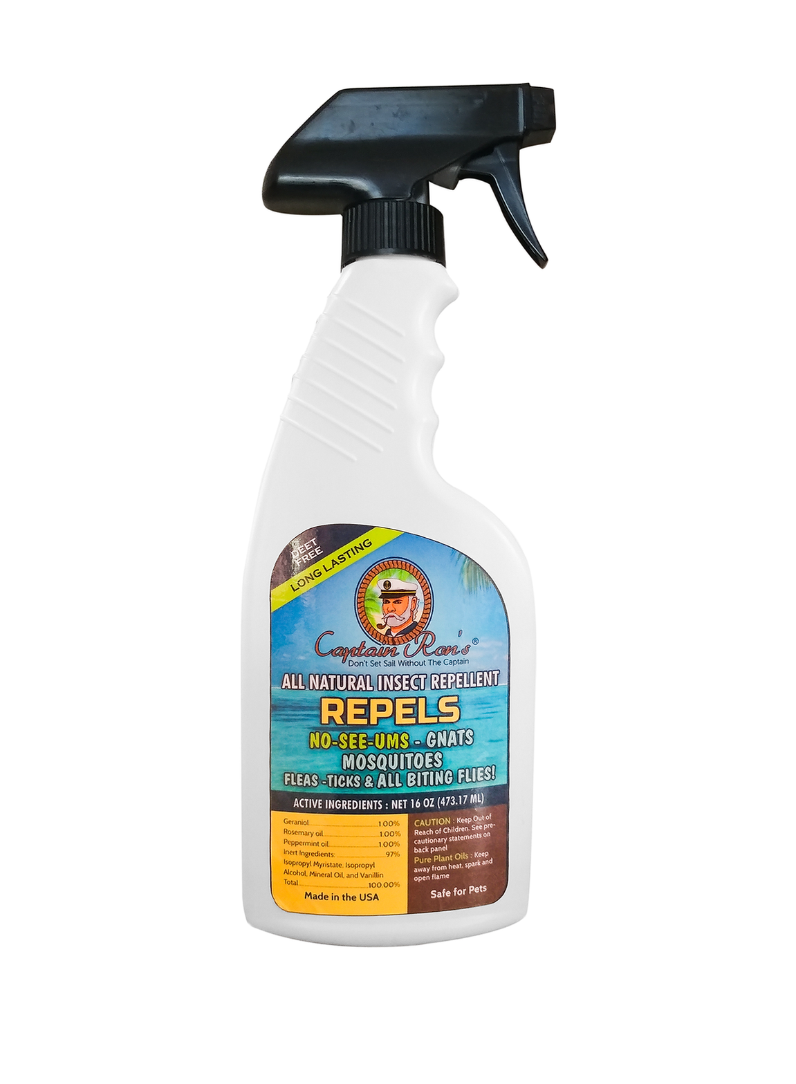 Cockpit Insect Captain Ron's All Natural Insect Repellent — Freeport Marine Supply