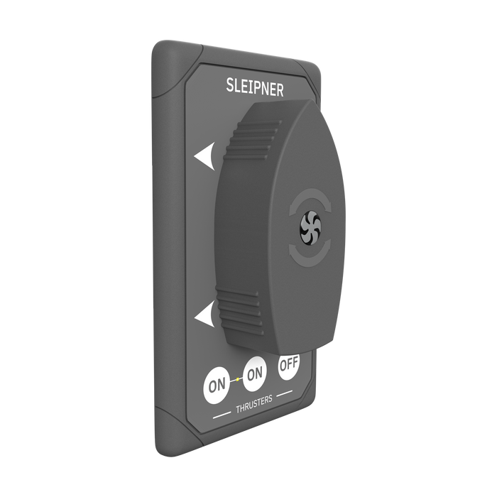 SidePower Panel, Boat-Shaped Docking Control 12/24V | for Bow & Stern Thrusters