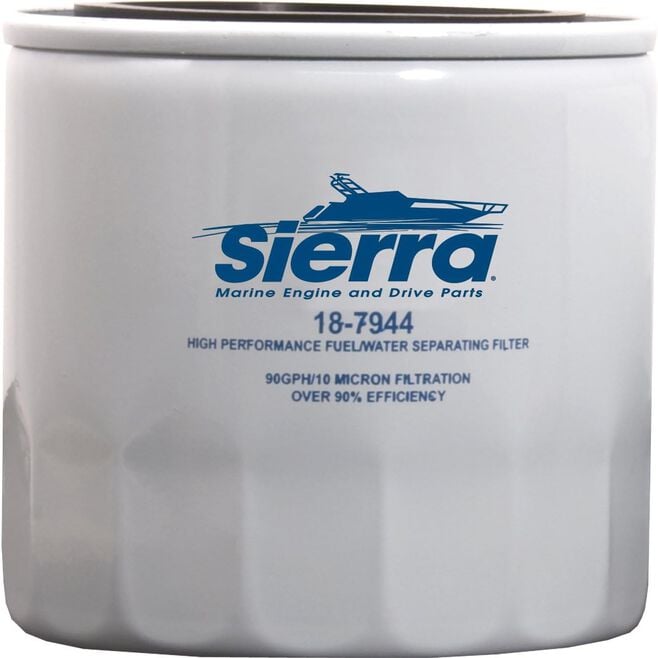Sierra 18-7944 Replacement Water Separating Fuel Filter, Short