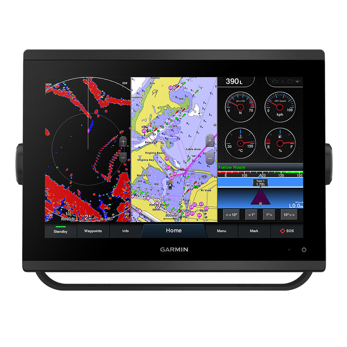 Garmin GPSMAP 1223 Non-Sonar with Worldwide Basemap