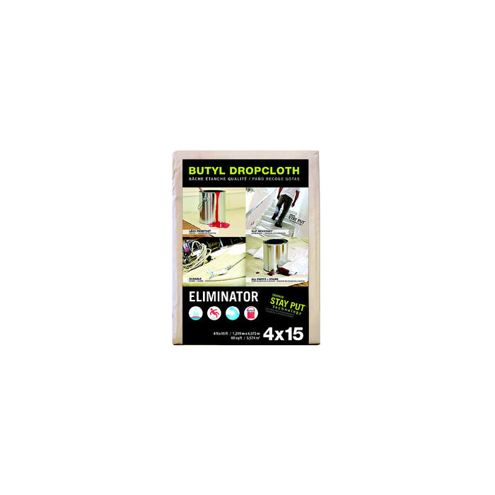 Trimaco 80328 Dropcloth, Butyl 4' X 15'