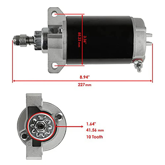 Mercury 893890T Outboard Starter