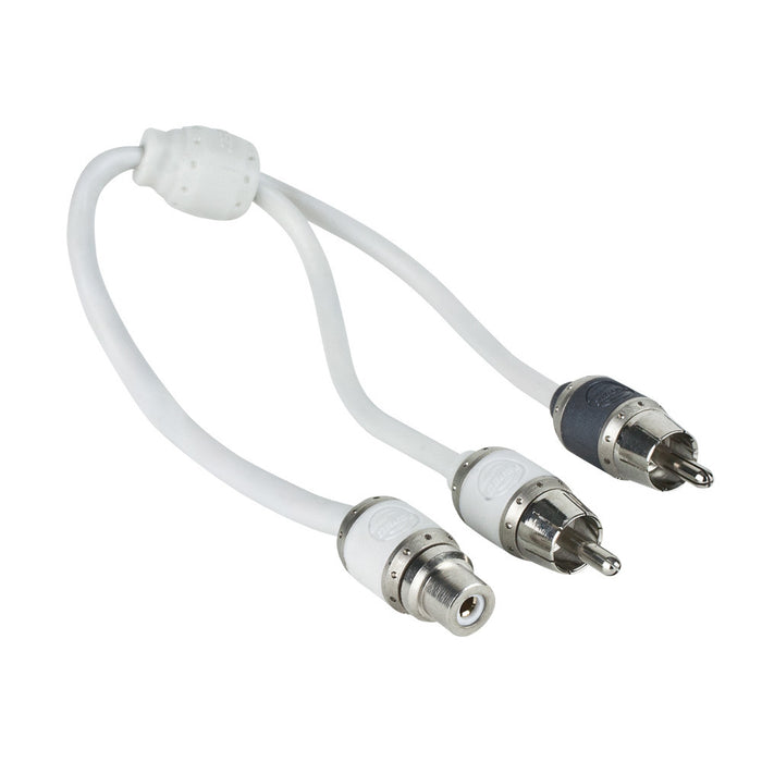 Cable de audio RCA en Y serie T-Spec V10, 2 canales, 1 hembra a 2 machos
