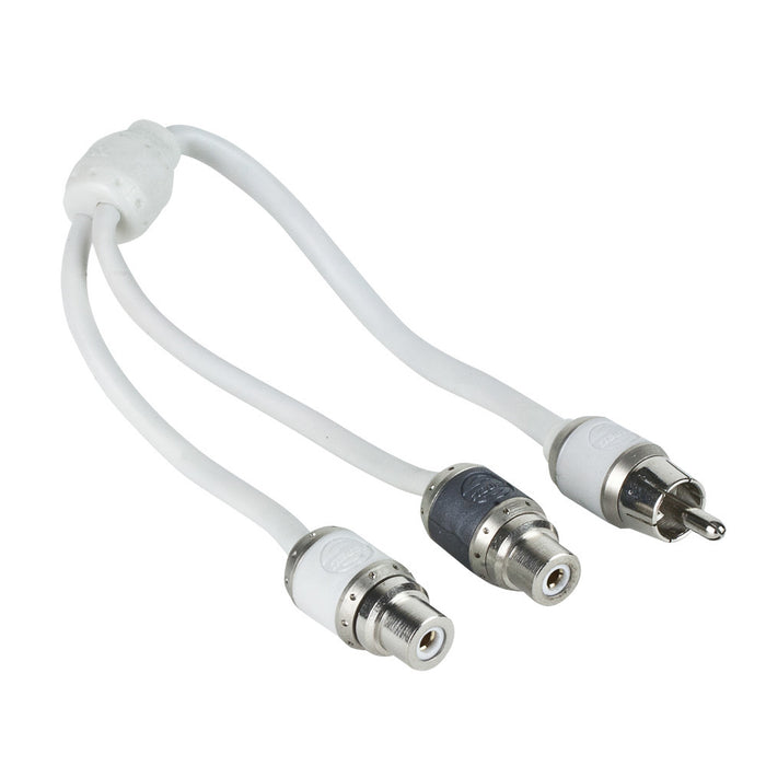 Cable de audio RCA en Y serie T-Spec V10, 2 canales, 1 macho a 2 hembras