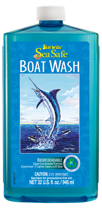Starbrite 089732SP Sea Safe Boat Wash, 32 oz.