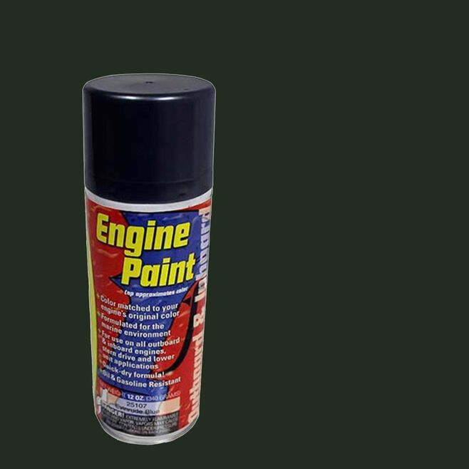 Moeller 25478 Engine Spray Paint, OMC Charcoal Non-Metallic 86