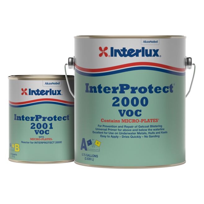 International Paint Y2000VOCKIT/1 Interprotect Low VOC Epoxy Primer, Gray, Gal., 2/case