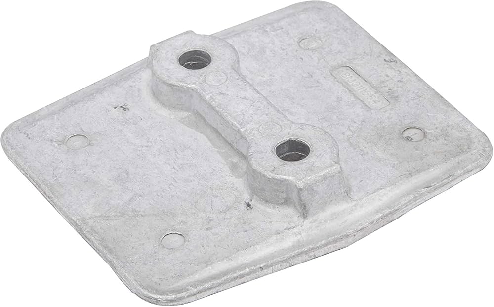 Quicksilver 8M0137814 Anti-Ventilation Plate Anode Kit for Mercury 175-300hp, 450R 3.4L V6 and 4.6L V8 4-Stroke Outboards