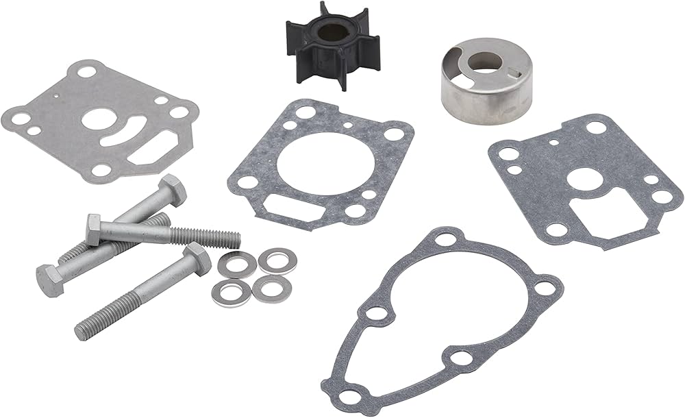 Quicksilver 8M0155395 Water Pump Repair Kit, Mercury, 4-60hp Outboards