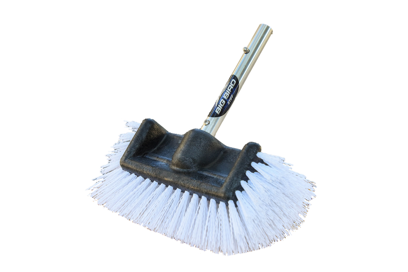 TD Mop Big Bird Scrub Brush Series 10 Inch Medium Blue, Soft Yellow, Stiff White, BBMEDBLUE I BBSOFTYELL I BBSTIFWHIT
