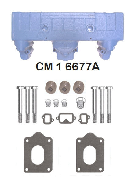 Barr Chrysler Exhaust Manifold V8 273, 318, 340, & 360 C.I.D.