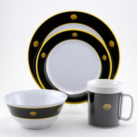 Galleyware Box Set w/ Plates, Bowls & Mugs - Commodore