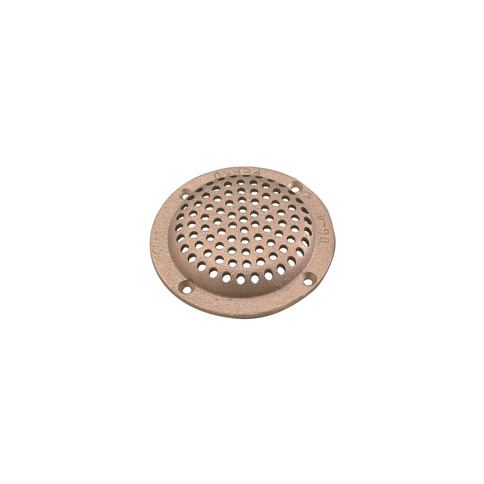 Perko 0086DP2PLB 3" Round Bronze Strainer for 3/4" T-Hulls