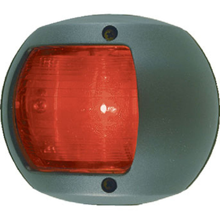 Perko 0170BP012V Luz lateral - 12 V - Montaje vertical - Solo rojo - Carcasa de polietileno negra