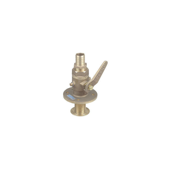 Perko 0835008PLB 1-1/2" Bronze Seacock w/Straight Tail Piece