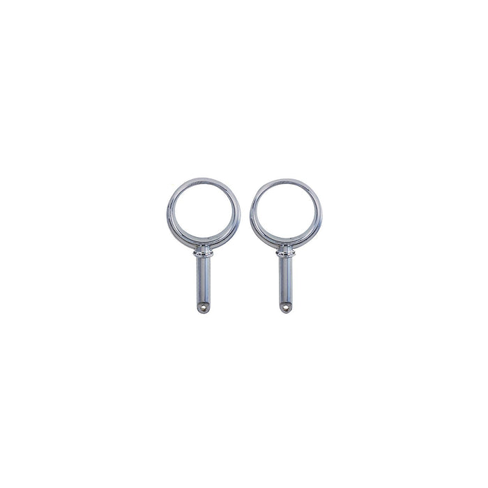 Perko 1267DP0CHR Round Type Rowlock Horns Chrome Plated Zinc