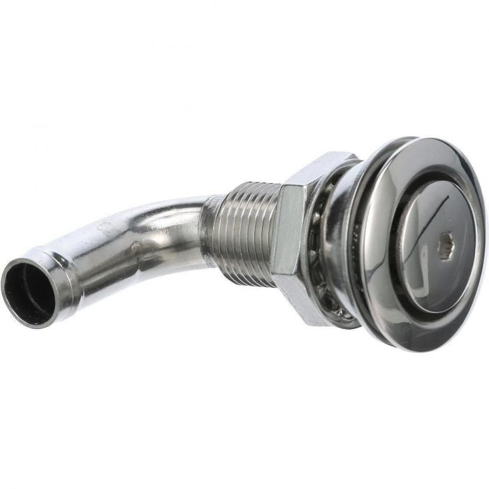 Seachoice 50-23061 90 Degree SS Flush Mount Fuel Vent for 5/8" Hose