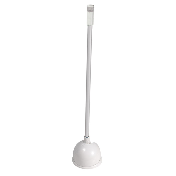 Luz de anclaje Lumitec Contour de 30 cm (12") con eje y base blancos