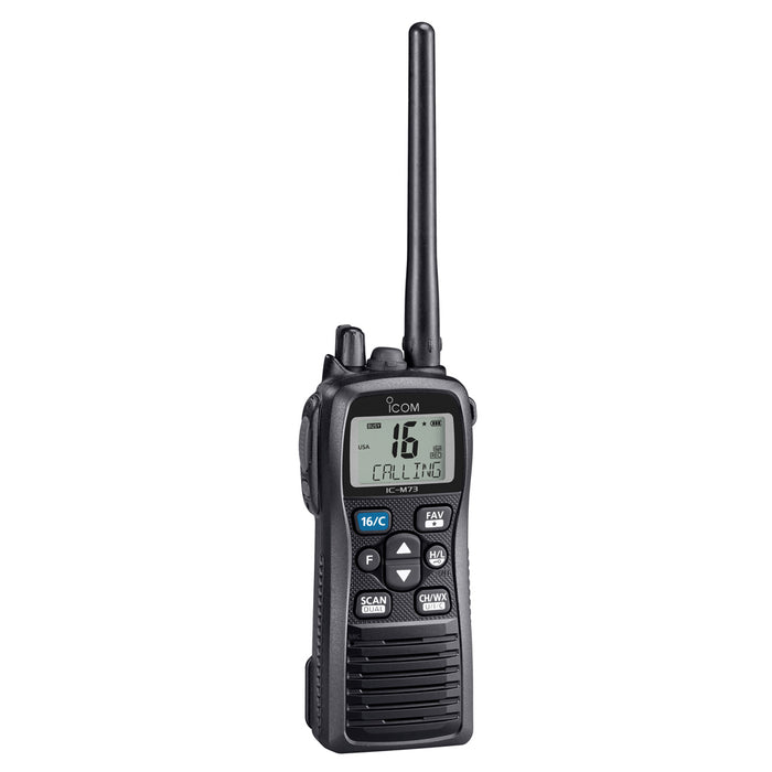 Icom M73 61 M73 Submersible Handheld VHF Marine Radio 6W