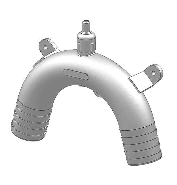 Vented Loop 1.5" (38.1mm), White