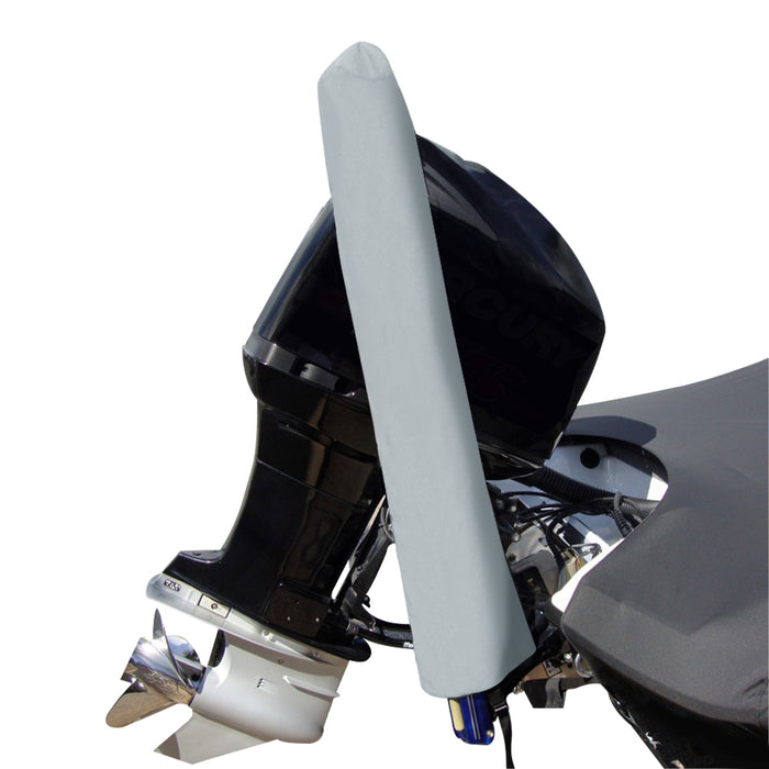 Cubierta para poste de electricidad Carver Sun-DURA® de 6 pies - Gris