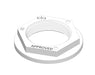 Nut Backing 2" (50.8mm) NPS White