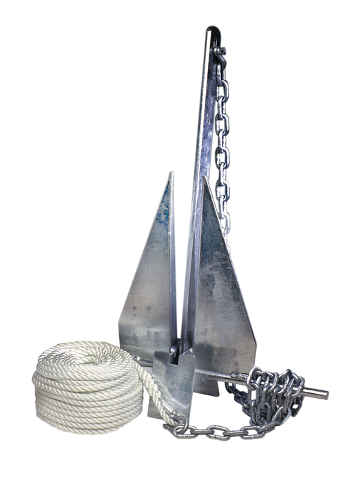 Tie Down Engineering 95100 Super Hooker Anchor Kit Includes Anchor, Anchor Line, Chain & (2) Shackles