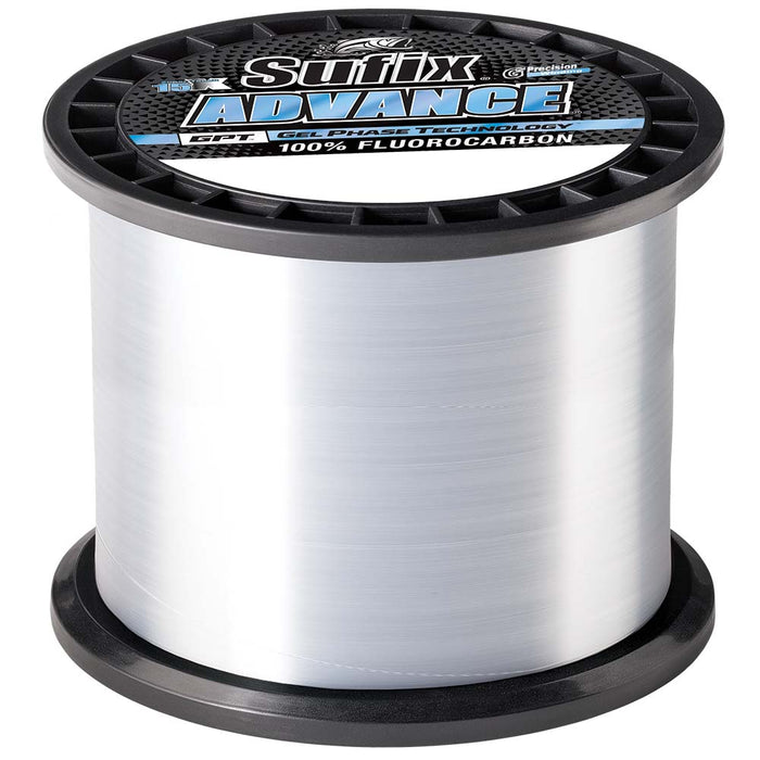 Fluorocarbono Sufix Advance® - 12 lb - Transparente - 1200 yardas