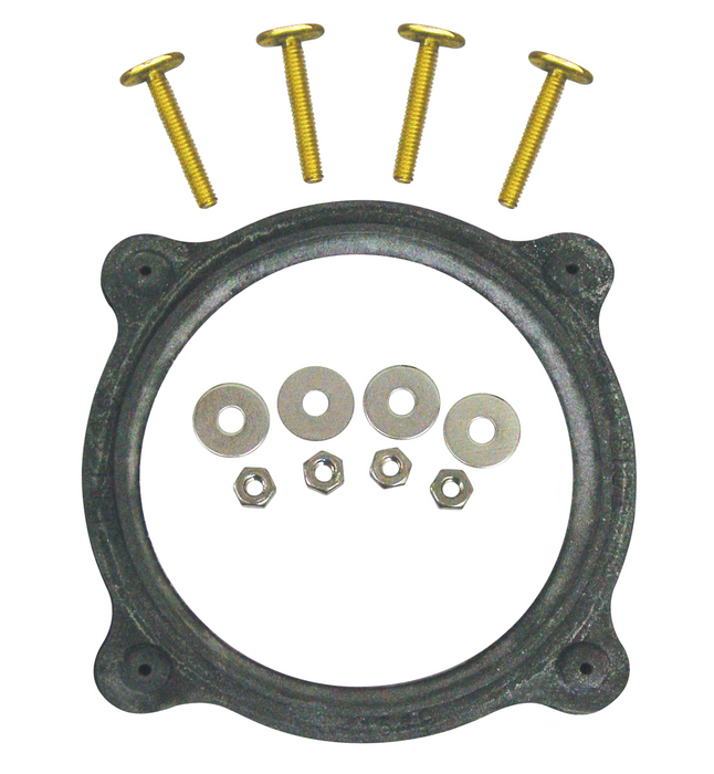 Kit de sellos para bridas de piso Dometic Sellos, pernos en T, tuercas y arandelas