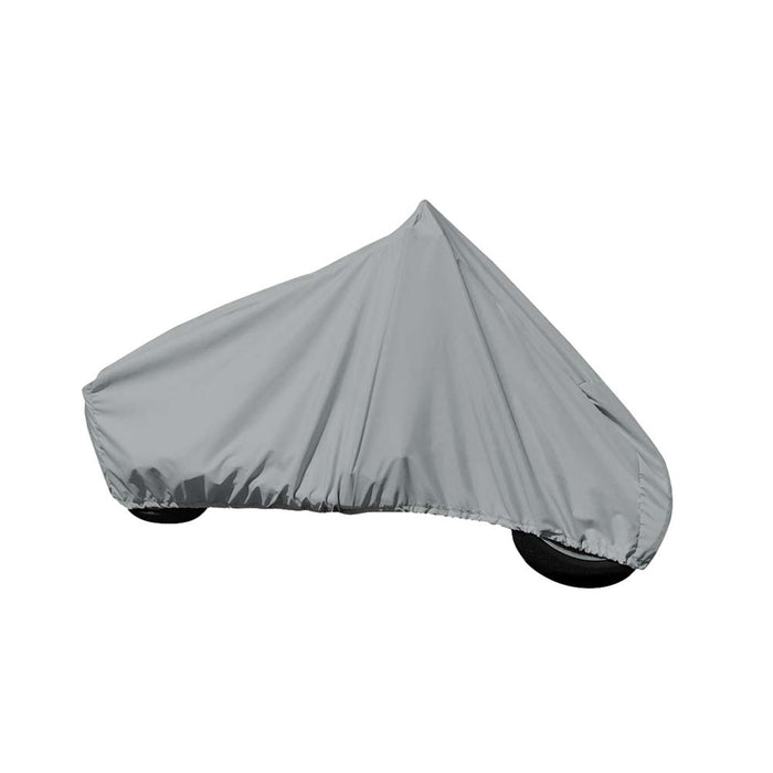 Cubierta Carver Sun-DURA® para motocicleta deportiva con parabrisas bajo o sin parabrisas - Gris